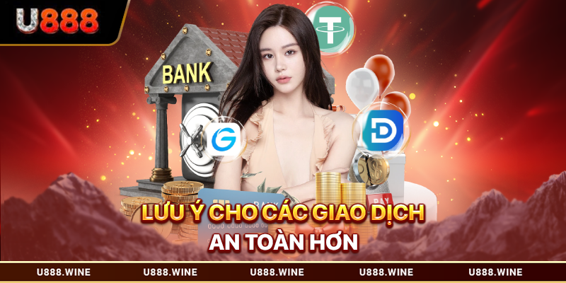 Nạp Tiền U888 - Hướng Dẫn Hội Viên Thao Tác Nhanh Chóng Nạp tiền U888 và lưu ý cho các giao dịch an toàn hơn