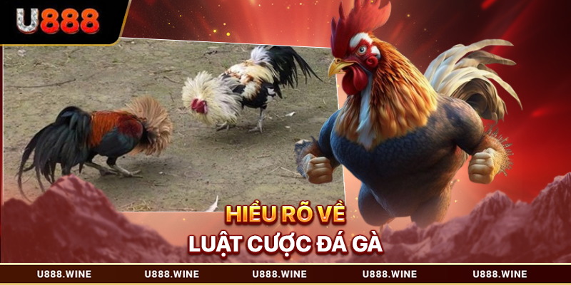 Đá gà U888 Trực Tuyến Uy Tín - Sân Chơi Thượng Hạng Hiểu rõ về luật cược đá gà